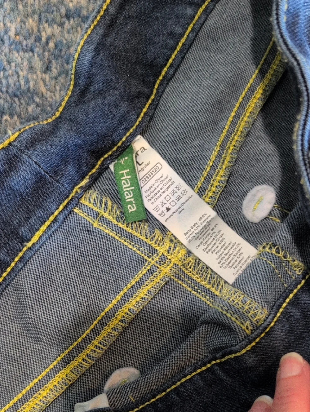 Halara Pull On Bootcut Jeans L - Picture 3 of 8